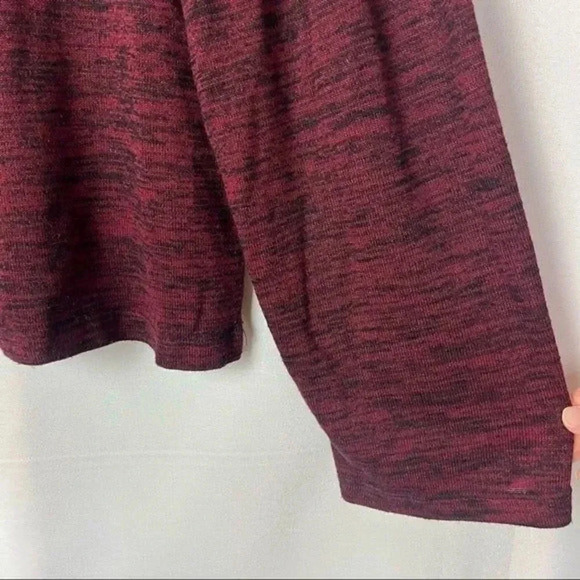 Anthropologie Meadow Rue Red Pierson Space Dyed Long Sleeve Top S - Picture 8 of 8